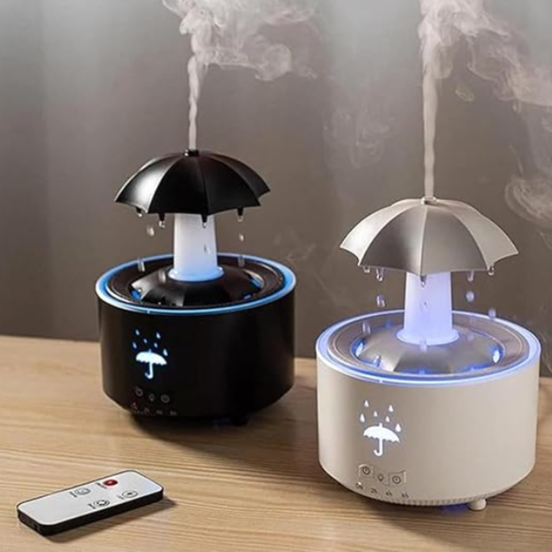 HUMIDIFIER WITH RAIN SIMULATION